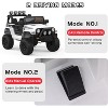 2-Seater 12V Ride-On Truck for Kids, Electric Battery Powered Car with Parental Remote Control, Safety Belt, All-Terrain Jeeps for Boys Girls - 2 of 4