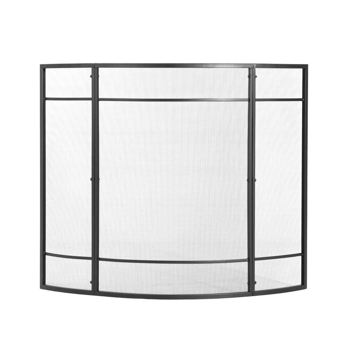 Christopher Knight Home Asuka Modern Metal Single Panel Fireplace Screen - thumbnail 5