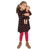 Leveret Girl and Doll Matching Cotton Dress - Classic Prints - 2 of 3