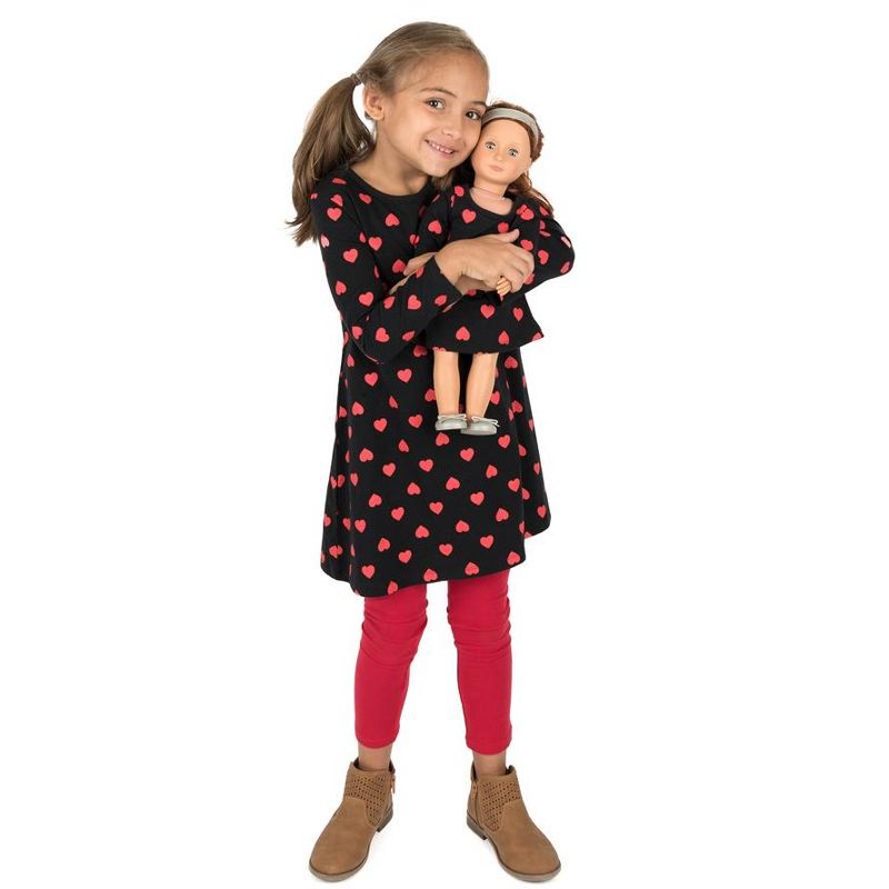 Leveret Girl and Doll Matching Cotton Dress, 2 of 3