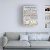Trademark Fine Art -Jean Plout 'Lavender Bathroom Rules' Canvas Art - 3 of 4
