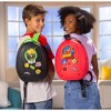 Miraculous Ladybug Pop n' Swop Ladybug Backpack with Handle, 6 Clip-on Badges and Zipper, Lightweight Durable Waterproof Bag with Adjustable Straps - 4 of 4