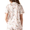 Hello Mello Women's Carried Away Lounge Short Sleeve Shirts Pajama Tops - 3 of 4