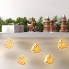8ct LED Battery Operated Gingerbread Houses Novelty String Lights Warm White with Clear Wire - Wondershop™ - 2 of 4