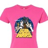 Women's - Star Wars - Luke and Friends Retro Group Fitted Graphic T-Shirt - 2 of 3