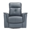 Genuine Leather Swivel Glider Reclining Chair with Luxury Style - 2 of 4