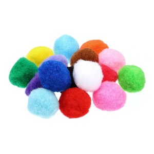 Unique Bargains Creative DIY Craft Decoration Home Art Supplies Pom Poms 2" - 1 of 4