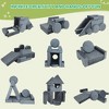 Infurnic Kids Sofas EVA Kids Sofa Versatile Design for Playroom or Bedroom, Toddler Sofa Chair and Footstool, Gray, 55"*27.5"*16.5" - 4 of 4