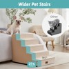 Cozy Kiss 5-Tier Extra-Wide Foam Pet Steps, Non-Slip Dog Stairs for High Beds & Sofas with Removable Washable Cover - 2 of 4
