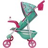 509 Crew: Mint Heart - Sarah Doll Stroller, Pretend Play Toy, Kids 3+ - 3 of 4
