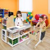 Costway Grocery Store Playset Pretend Play Supermarket Shopping Set with Shopping Cart - 2 of 4