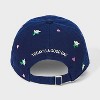 Good Day Floral Baseball Hat - Universal Thread™ Navy Blue - 3 of 4