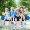 Safstar 60" Saucer Tree Swing Surf Outdoor Adjustable Kids Giant Oval Platform Swing Set - 3 of 4