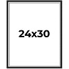 PosterPalooza | Flat Silver Picture Frame - UV Acrylic, Foam Board Backing, Hanging Hardware - 2 of 4