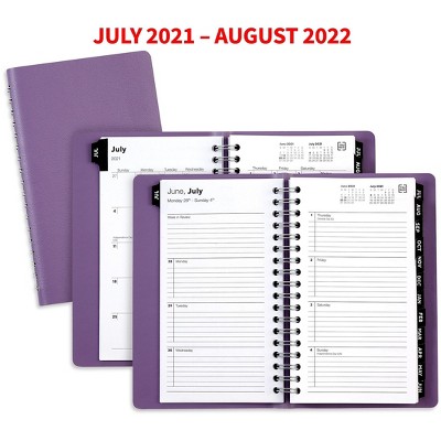 TRU RED 2021-2022 Academic 3" x 6" Weekly & Monthly Planner Purple TR25503-21