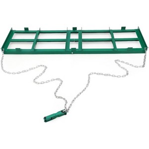 Coucheta Lawn Leveling Rake, Heavy Duty Ground Leveler with Long Stainless Steel Handle, Lawn Leveler Garden Leveler for Yard, Backyard, Dirt Ground - 1 of 4