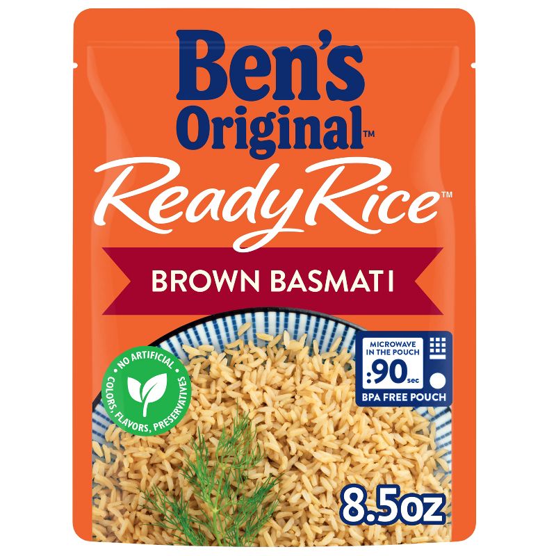 Ben&#39;s Original Ready Rice Brown Basmati Rice - 8.5oz, 1 of 8