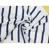 Allegra K Women's Silky Rhombus Stripe Print Shirts Headband Handbag Wraps Bandana Neck Scarf Neckerchief - 4 of 4