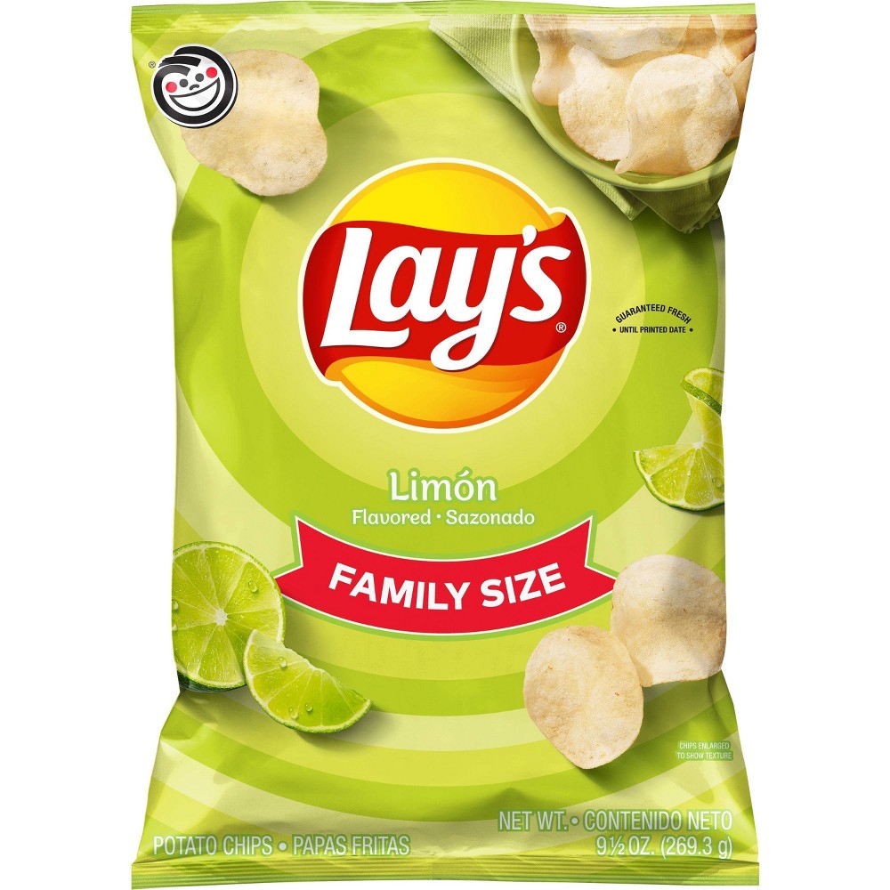 UPC 028400034289 product image for Lay's Limón Flavored Potato Chips - 9.5oz | upcitemdb.com