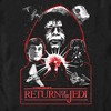 Men's Star Wars: Return of the Jedi Emperor Palpatine Black and Red Poster T-Shirt - 2 of 4