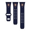 Nfl Houston Texans Apple Watch Compatible Silicone Band - Blue : Target