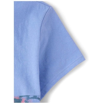 The Children's Place Girls Short Sleeve Butterfly Graphic Tee Blue M (7/8) — фото 3