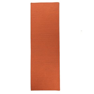 Colonial Mills Reversible Flat-Braid (Rect) Runner - Rust 2'4"x14' - 1 of 3