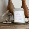 Craft & Kin Wood Wick, All-Natural Soy Aromatherapy Candle in Frosted Glass Jar  - 8 oz - 4 of 4