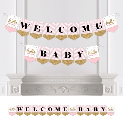 Baby girl hot sale banner ideas