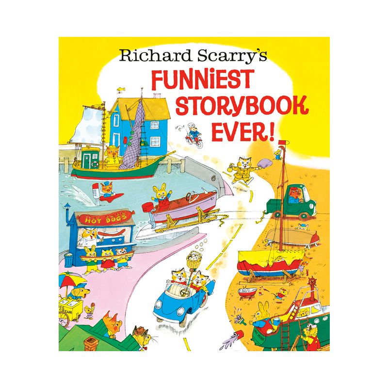 Richard Scarry's Funniest Storybook Ever! - (Hardcover), 1 of 2