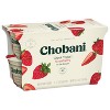 Chobani Strawberry On The Bottom Nonfat Greek Yogurt - 4ct/5.3oz Cups ...