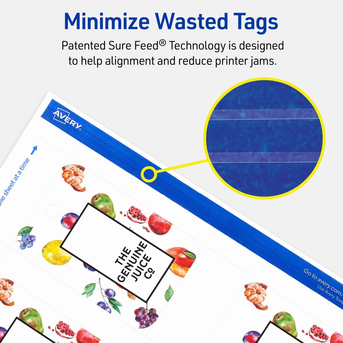 2" x 3-1/2" Rectangle Rounded Corners, Matte White Printable Tags - thumbnail 4
