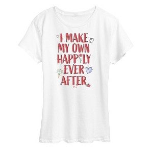 Women's - Disney - Make Own Happily Ever After Short Sleeve Graphic T-Shirt - 1 of 4
