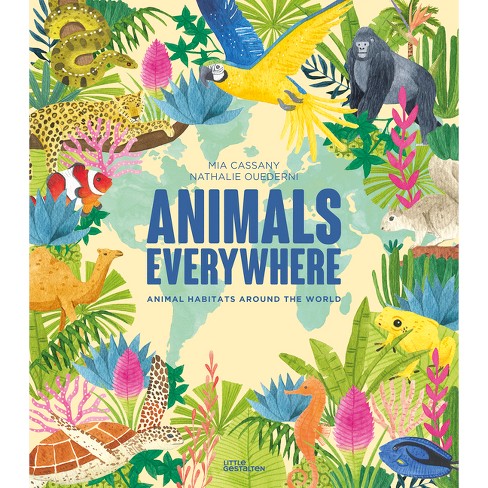 Animals Everywhere - by  Mia Cassany (Hardcover) - image 1 of 1