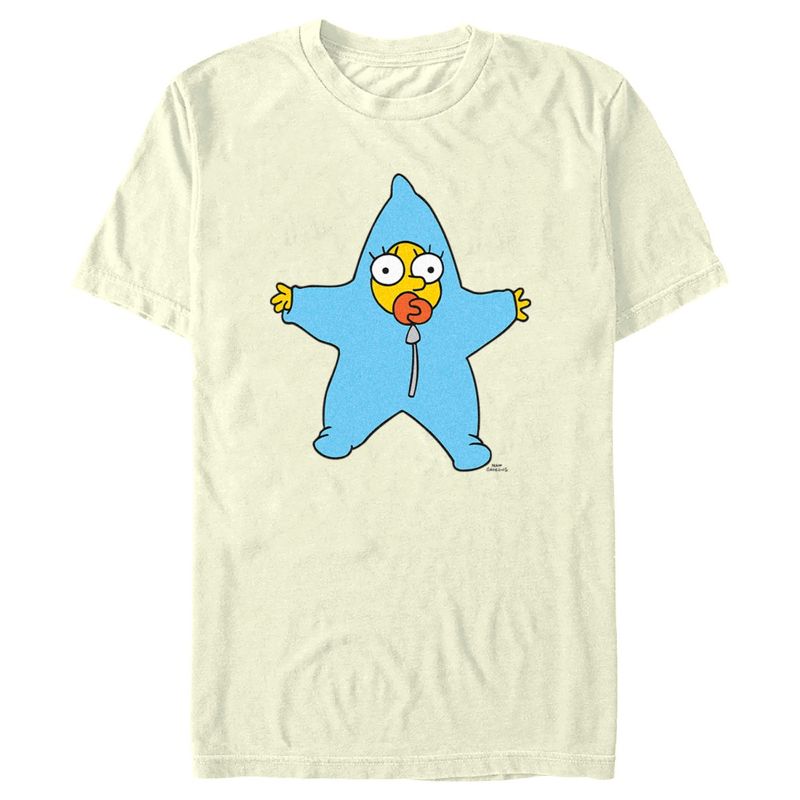 Men's The Simpsons Maggie Snow Suit T-Shirt, 1 of 5