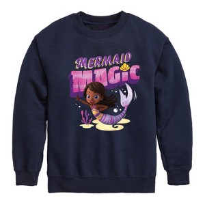 Boys' - Santiago of The Seas - Mermaid Magic Graphic Long Sleeve Fleece Sweatshirt - 1 of 4
