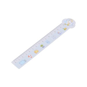 Unique Bargains Straight Ruler Flexible Ruler +/-5% Accuracy Blue 7.32 ...