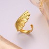 Anna-Kaci Bohemian Gold Shell Starfish Adjustable Rings for Women ummer Ocean Punk Jewelry - image 2 of 4