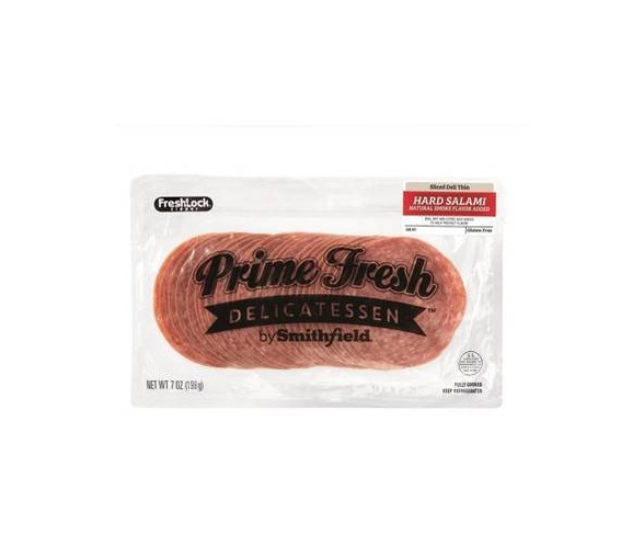 Prime Fresh Hard Salami Slices - 7oz