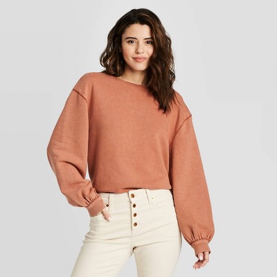 Puff sleeve 2025 sweatshirt target