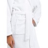 BC BARE COTTON Girls Hooded Robe Microfiber Plush Fleece Bathrobe - 3 of 4