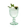 Slickblue Timeless European Glass Goblets - 10.2oz Set of 6, Artistic Embossed Design - 2 of 4