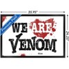 Trends International Marvel Venom: Let There be Carnage - We Are Venom Heart Framed Wall Poster Prints - 3 of 4