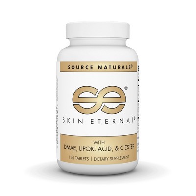 Skin Eternal w/ DMAE Lipoic Acid and Ester C by Source Naturals, Inc.  -  120 Tablet