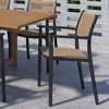 Amazonia Angra 4pc Cane Patio Dining Chair Set - 4 of 4