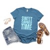 Simply Sage Market Sweet Summer Time Block Distressed Short Sleeve Tee - 3 of 4