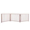 DOMETOUR 17.5 inch Pet Fence Suitable For Indoor Use Log Environmental Protection Material - 3 of 4