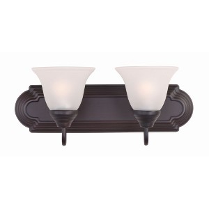 Maxim Lighting Essentials - 801x 2 - Light Vanity in  Oil Rubbed Bronze - 1 of 2