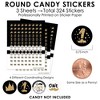 Big Dot of Happiness 1st Birthday Little Mr. Onederful - Boy First Birthday Party Small Round Candy Stickers - Party Favor Labels - 324 Count - 3 of 4