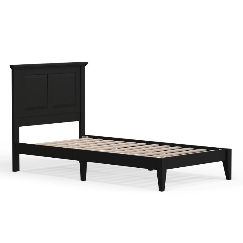 Glenwillow Home Cottage Style Solid Wood Platform Bed, 4 of 9